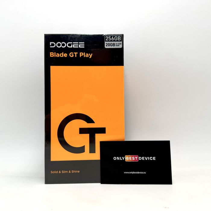 Telefon Doogee Blade GT Play 8+12GB RAM 256GB Black