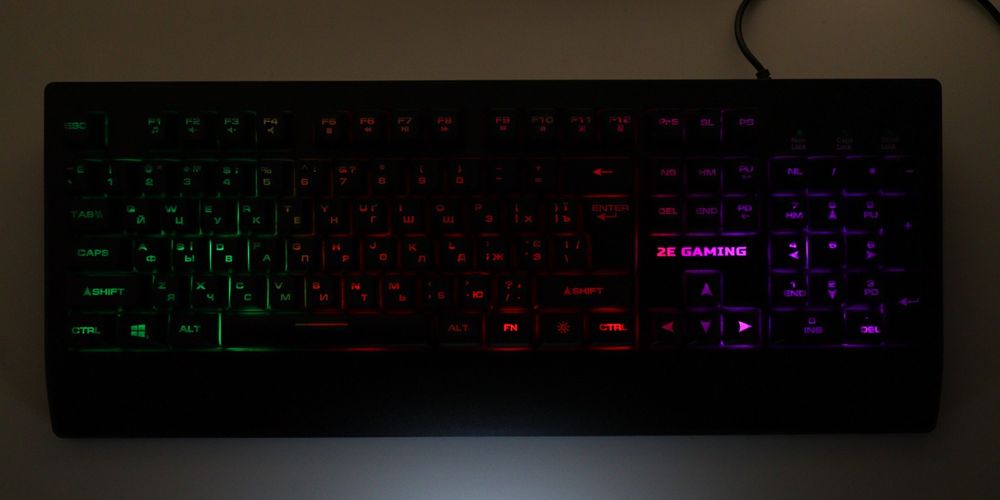 Клавиатура 2E Gaming с подсветкой