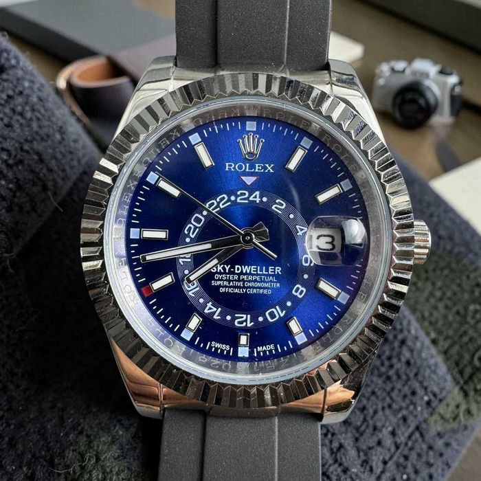 Мъжки Rolex Sky-Dweller Blue с автоматичен механизъм