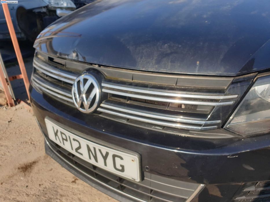 Grila Sigla cu Emblema de pe Bara Spoiler Fata cu Defect Volkswagen Tiguan FL Facelift 2011 - 2015 [K3817]