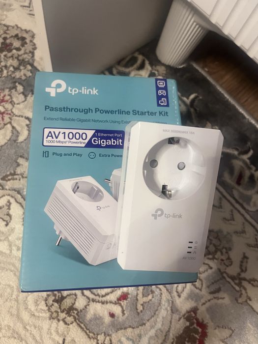 Tp-link powerline адаптер