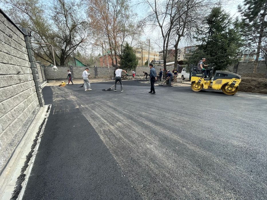 Дешево укладка асфальт Алматы и Алматинская область