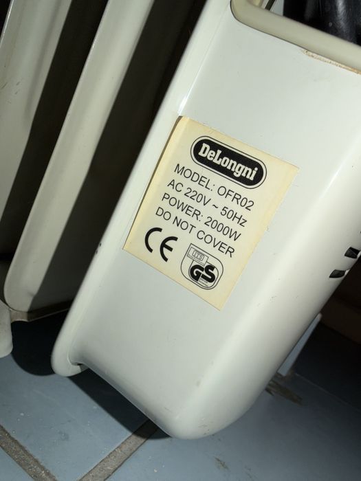 Масленный радиатор DeLongni