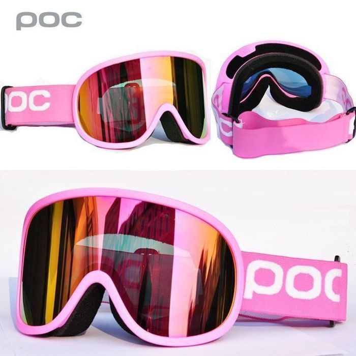 POC (Италия) всепогодные лыжные очки маски c двойными линзами UV 400