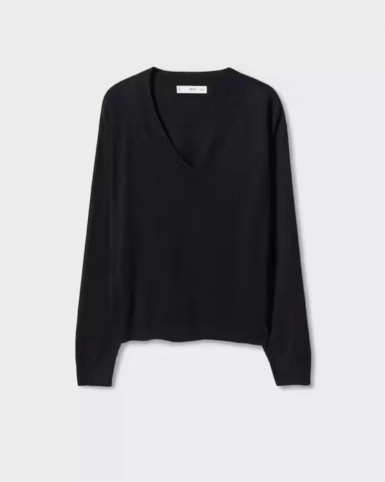 Черна блуза - Mango