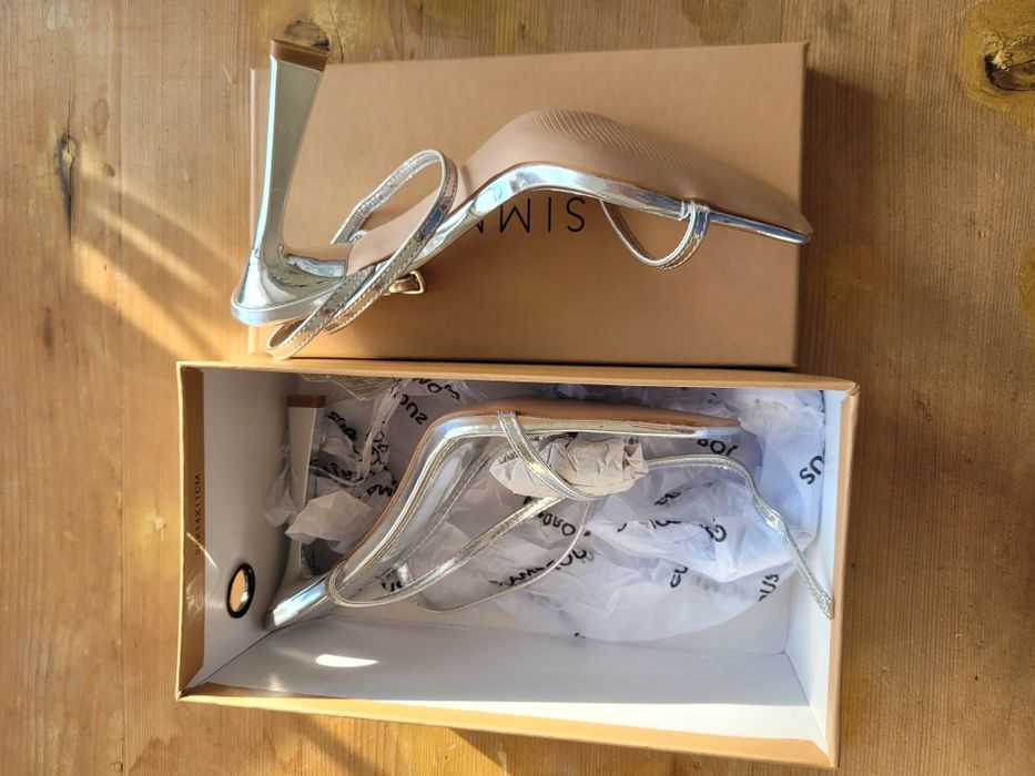 Sandale argintii mărimea 39