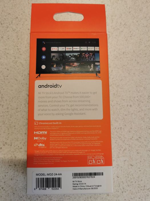 Mi TV Stick - Chromecast - Android TV