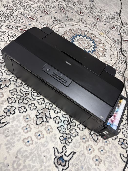 Epson l1800 photoprinter 6-ta rangli A3 holati ideal aybi yoq printer