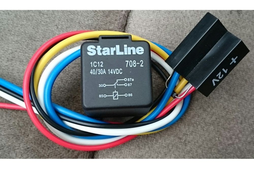 Реле starline 5 контактное