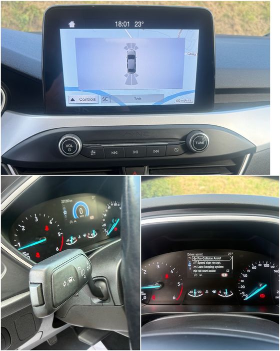 Ford Focus 2019 1.5 TDCi 120 Hp Euro6 Front/Lane/Sign Assist