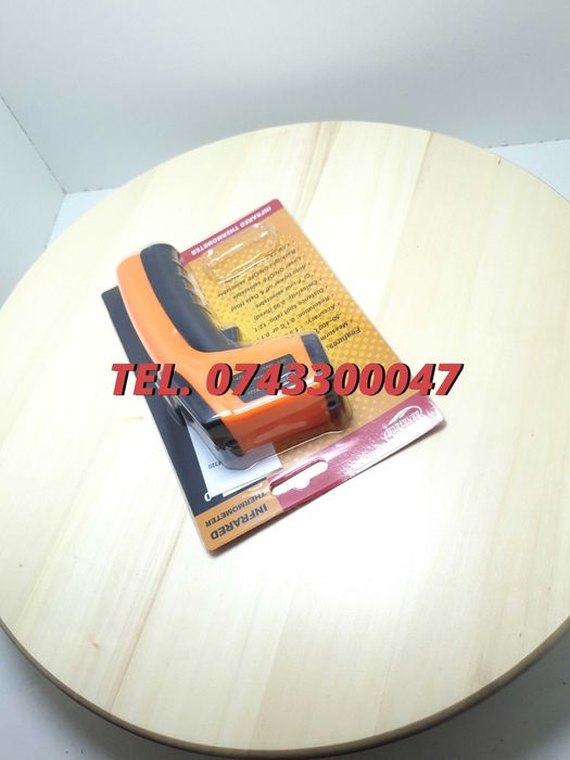 Termometru Industrial Profesional 50 380c Uni Galbennegru