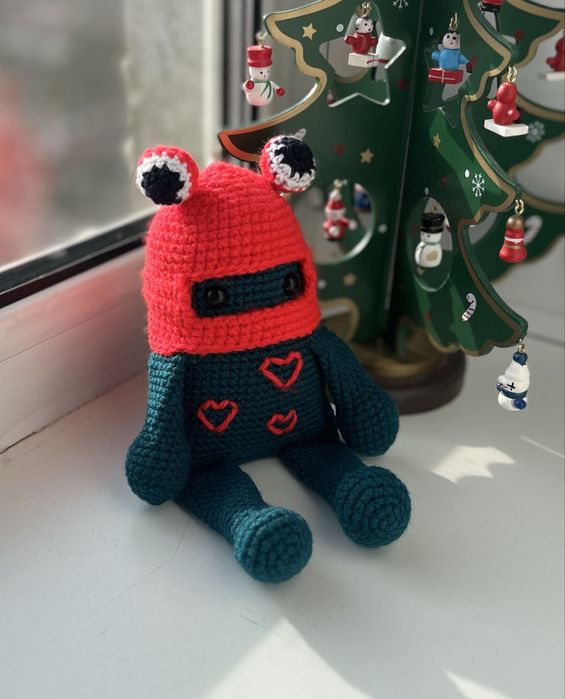 Вязаные игрушки Handmade