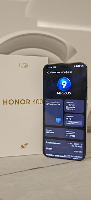 honor 400 Lite във идеално състояние