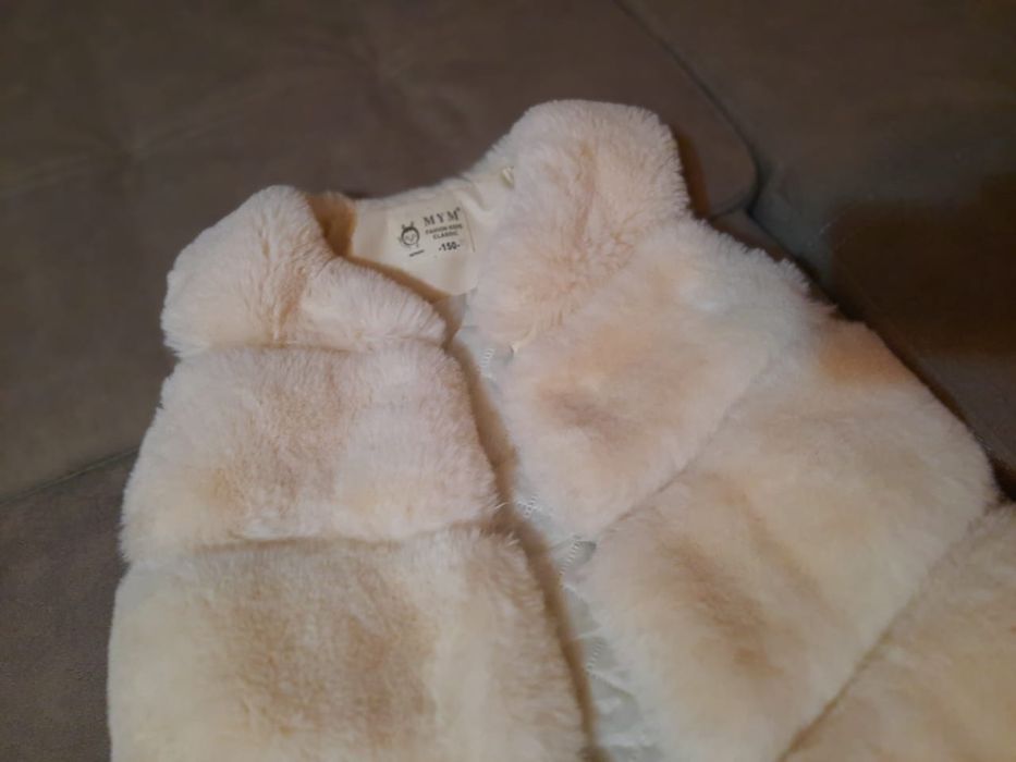 Жилет меховый для девочек