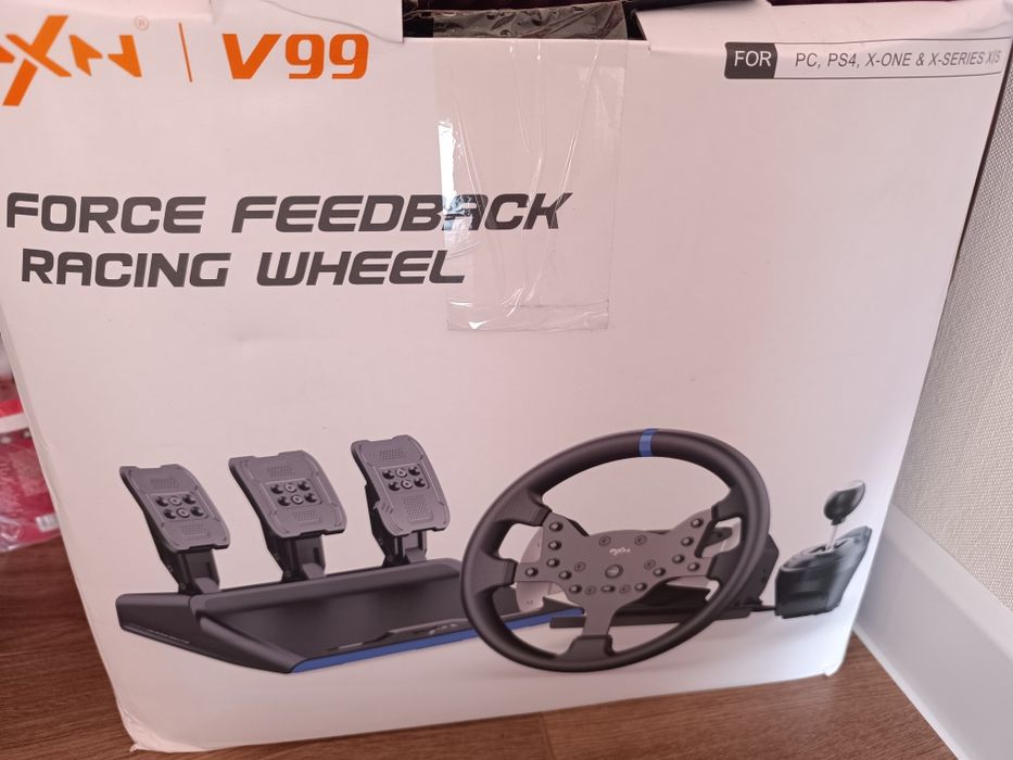 Продается pxn v99  Руль, педаль, Механическая коробка передач