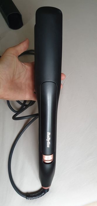 Placă de păr Babyliss cu abur