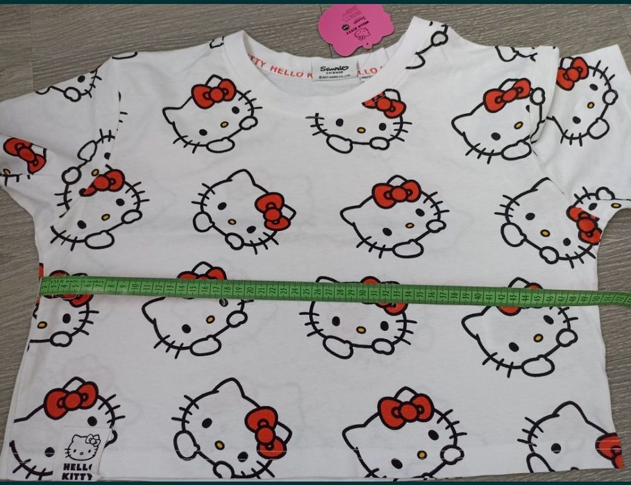 Tricou fete bumbac Hello kitty