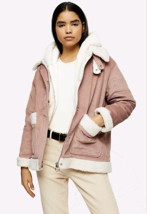 Куртка розовая topshop