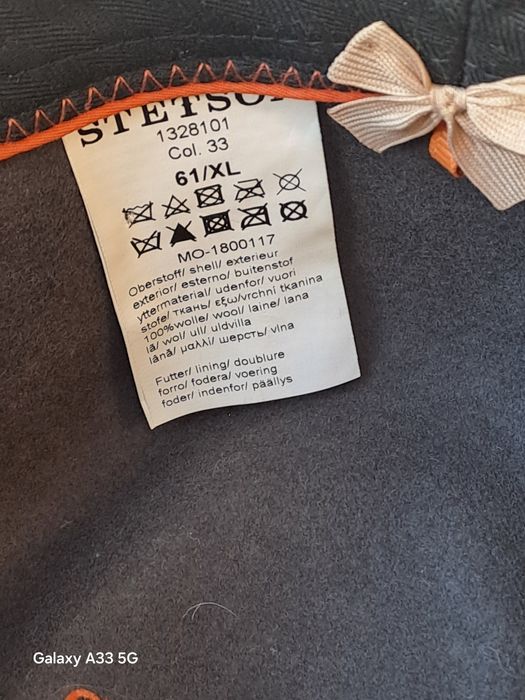 Palarie lana 100%. Impermeabila. Stetson