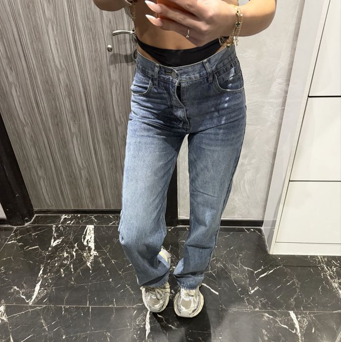 Дамски дънки с размер