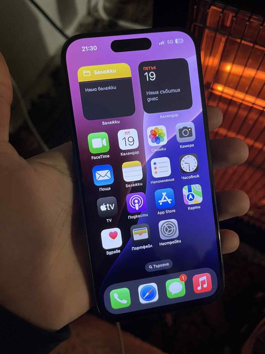 Iphone 15 pro 89 капацитет запазен 256gb