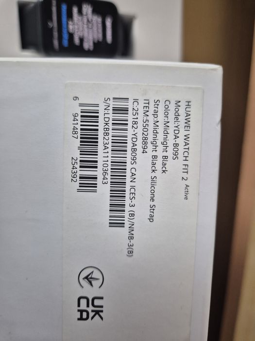 Смарт часовник HUAWEI WATCH FIT 2