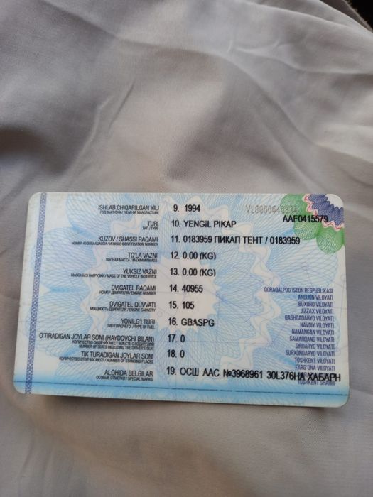 Volga pikap sotiladi