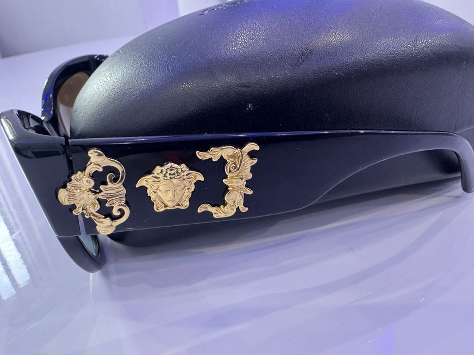 VERSACE BLACK MOD 4322 5064/8H CAT EYE слънчеви очила, оригинални!