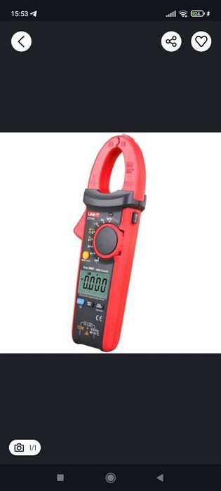 UNI-T токоизмерательные клещи