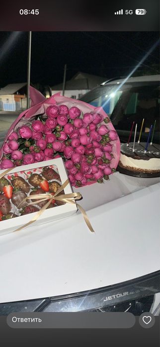 Кустовые розы новый