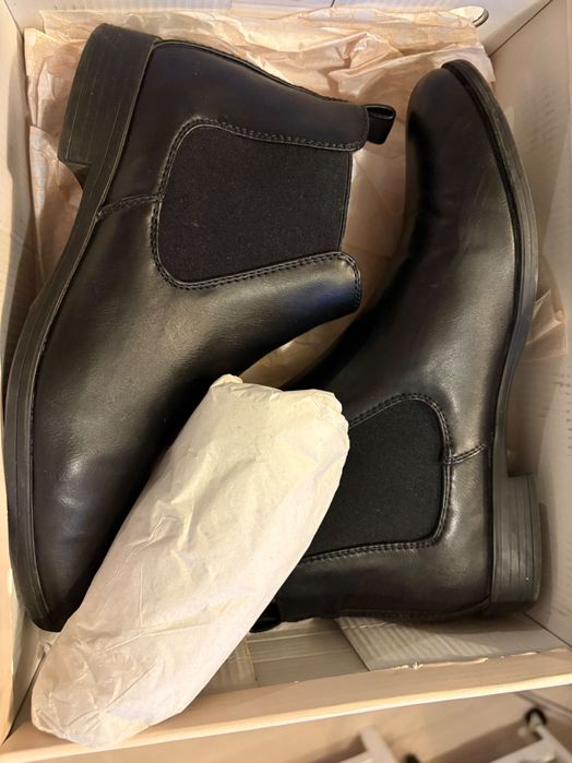 Botine dama negre pana la glezne