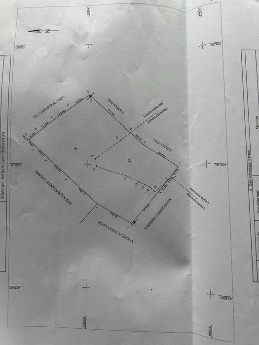 Teren 6229 mp, com Tomsani, jud Valcea