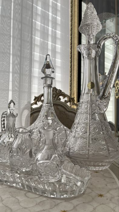 Хрусталь набор Графины