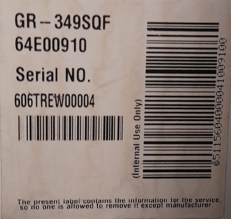 Холодильник LG двухкамерный