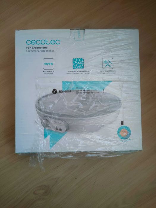 Уред за палачинки Cecotec Fun Crepestone 8009