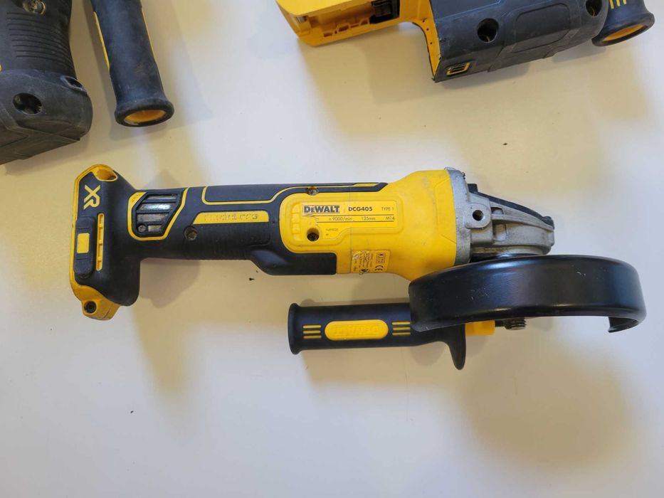 Перфоратори DeWALT DCH и Milwaukee M18 ONEFHPX и ъглошлайф DeWALT DCG405