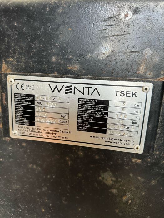 Паровой генератор Wenta