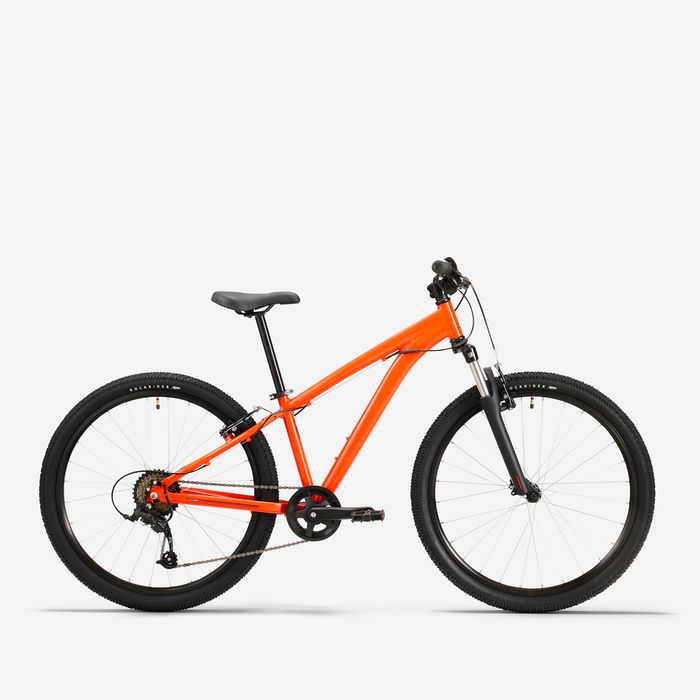 Mtb 26" 9-12 ani, Expl 500 Oranj Copii - produs resigilat Decathlon