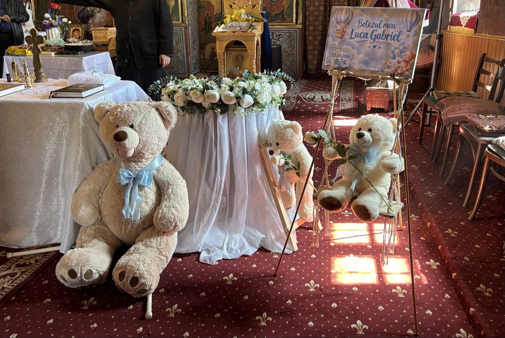 Aranjament botez/cristelnita