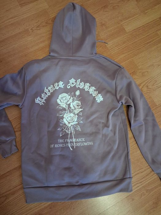 Лилаво худи с готини рисунки