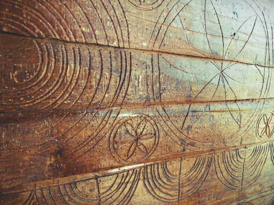 Реставрирана ракла, сандък за чеиз от края на 19-ти век. Топ състояние