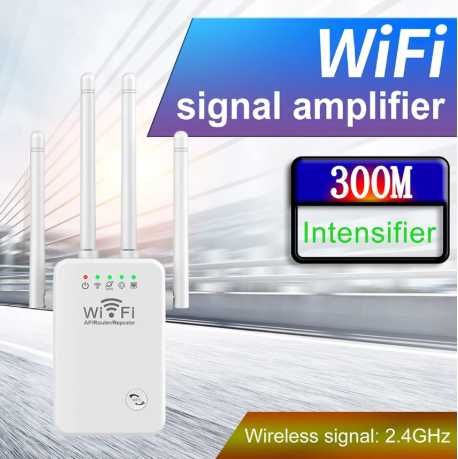 !!!БЕЗПЛАТНА ДОСТАВКА!!! Усилвател на безжичен сигнал с 4 антени