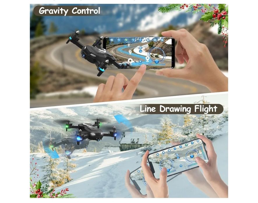 Drona WipKviey T6 Detective Quadcopter camera 1080 HD