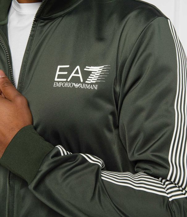 EA7 Emporio Armani мъжко зелено горнище горница размер L / XL