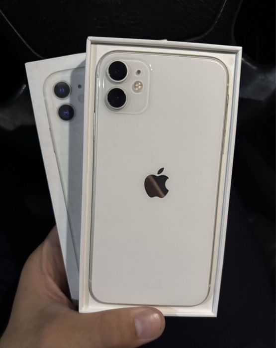 iPhone 11, 128gb, 84%, белый цвет