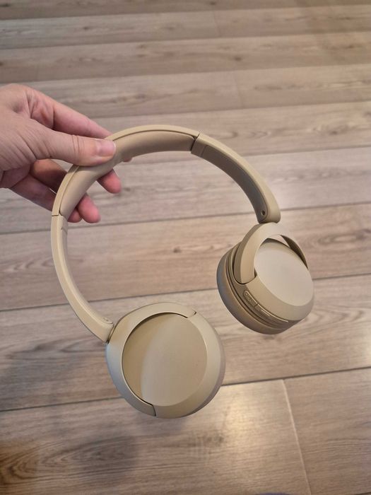 Безжични слушалки Sony WH-CH520 (Бежови) – Перфектно състояние