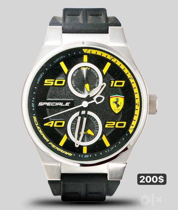Часы Scuderia Ferrari - сочетающая в себе спортивный дизайн
