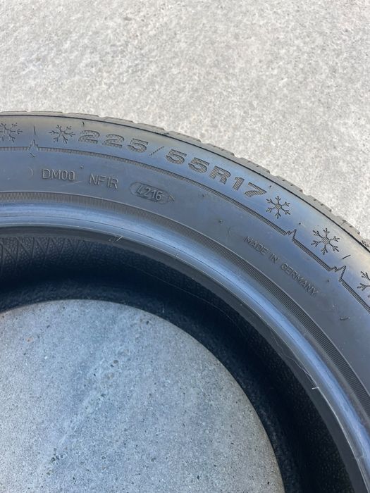 2 anvelope iarna 225 55 17 dunlop