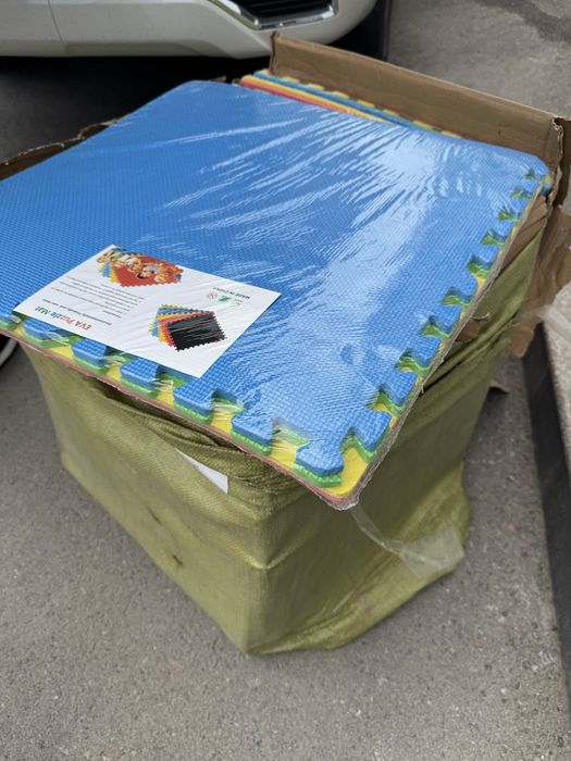 Татами коврик для детей пазл, Bolalar uchun himoya gilamchasi Tatami
