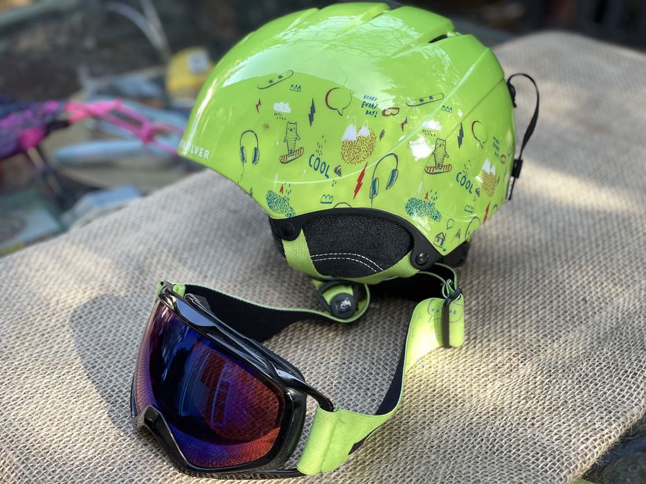 Casca si Ochelari De Ski Quicksilver Kids